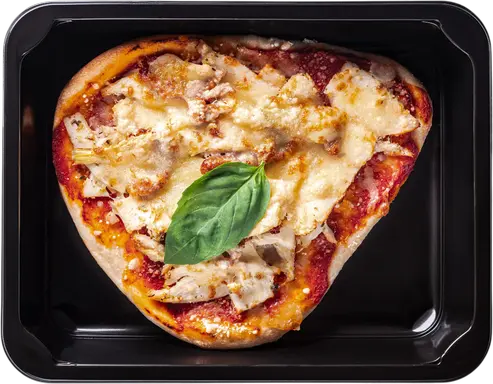 Pizza alla Parmigiana s kuřecím masem
